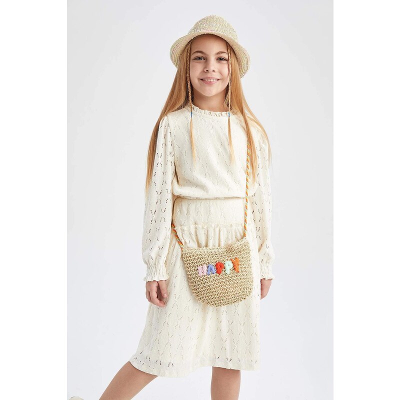 DEFACTO Girl Regular Fit Knitted Skirt