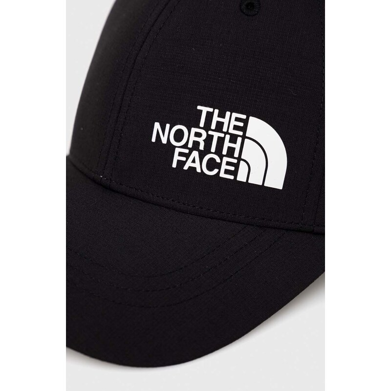 Kšiltovka The North Face černá barva, hladká, NF0A5FXMJK31