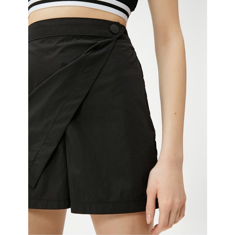 Koton Mini Shorts and Skirt with Cargo Pocket