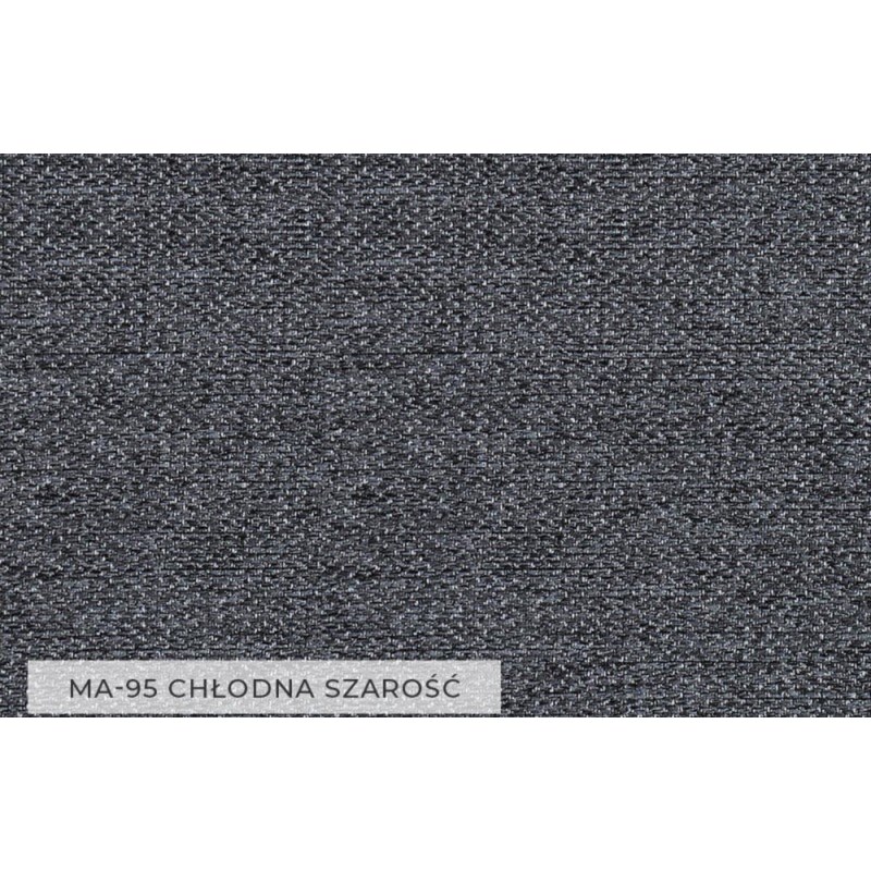 Tmavě šedá čalouněná rohová rozkládací pohovka Miuform Sweet Harmony 253 cm, pravá