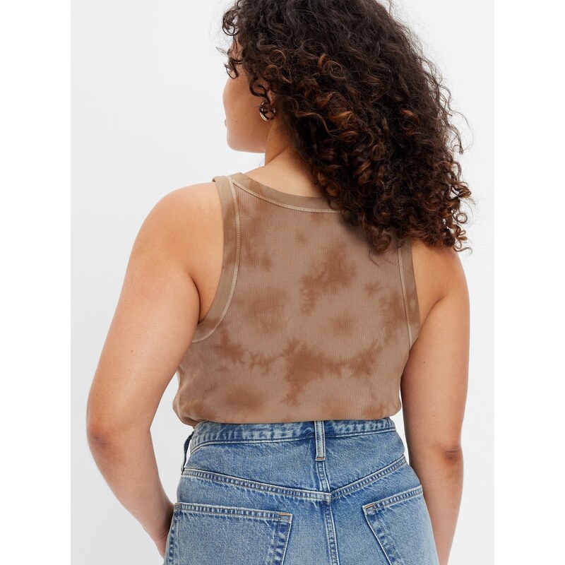 GAP Tílko halter batika top - Dámské