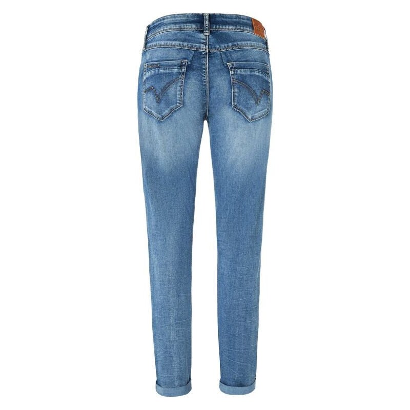 Dámské jeans TIMEZONE 17-10080-00-3014 3547 Slim NaliTZ 7/8 3547