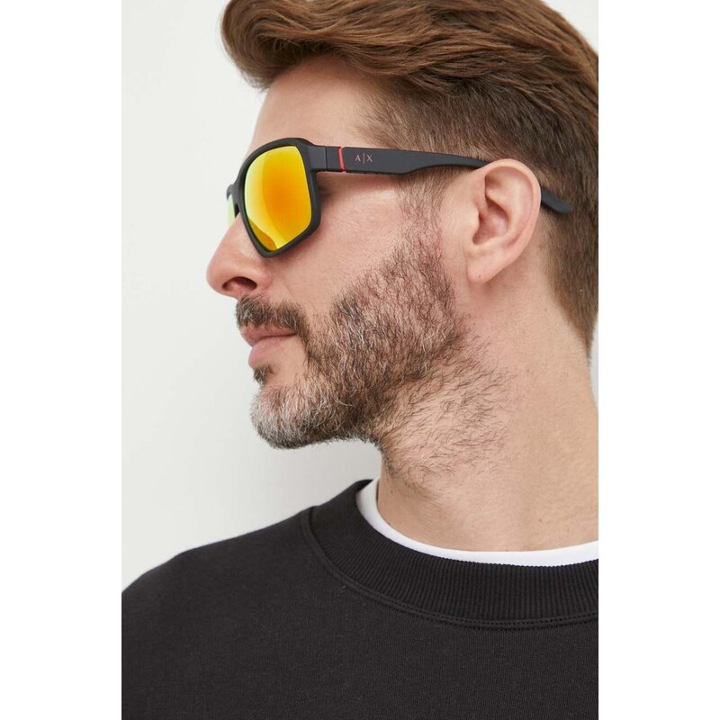 Sluneční brýle David Beckham pánské, černá barva