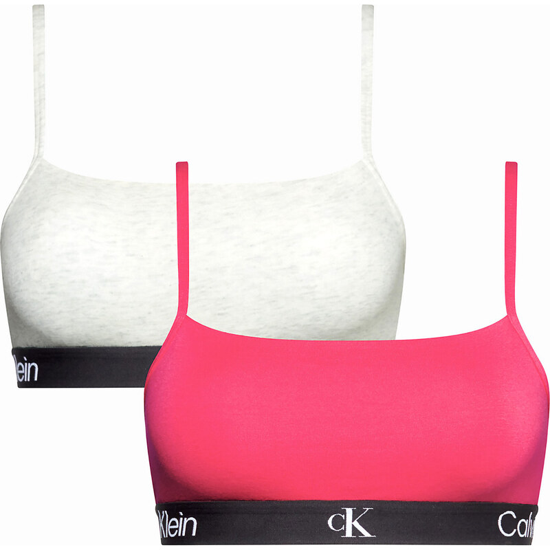 Calvin Klein Dámská sportovní podprsenka 2Pack a Kalhotky 2Pack