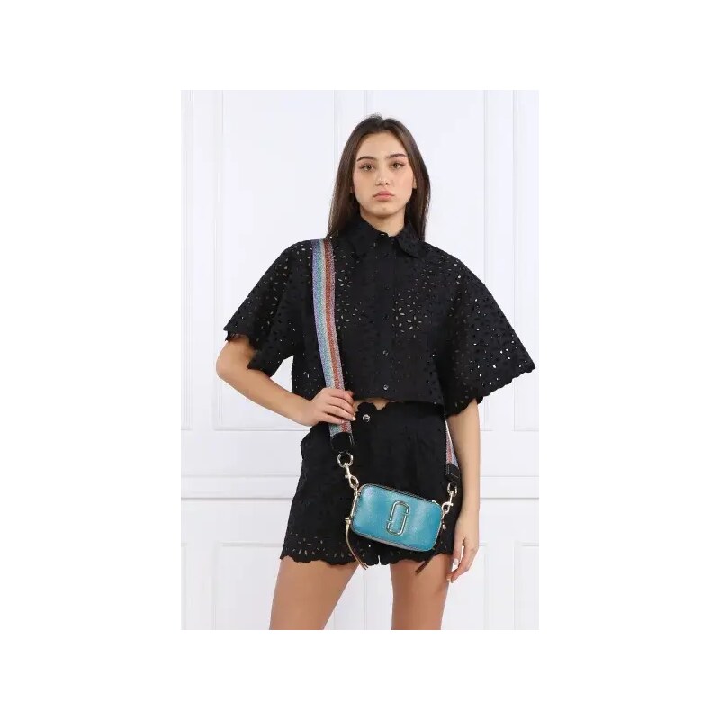 Marc Jacobs Kůžoná crossbody kabelka THE SNAPSHOT GLAMI.cz