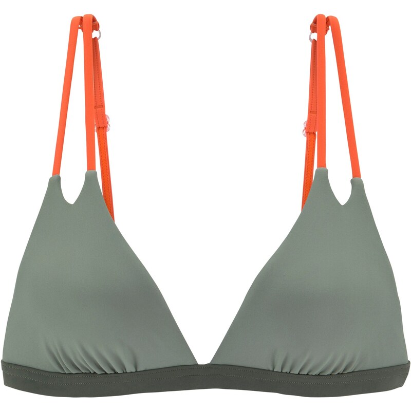 LASCANA Podprsenka Yuna khaki / oranžová 96574548