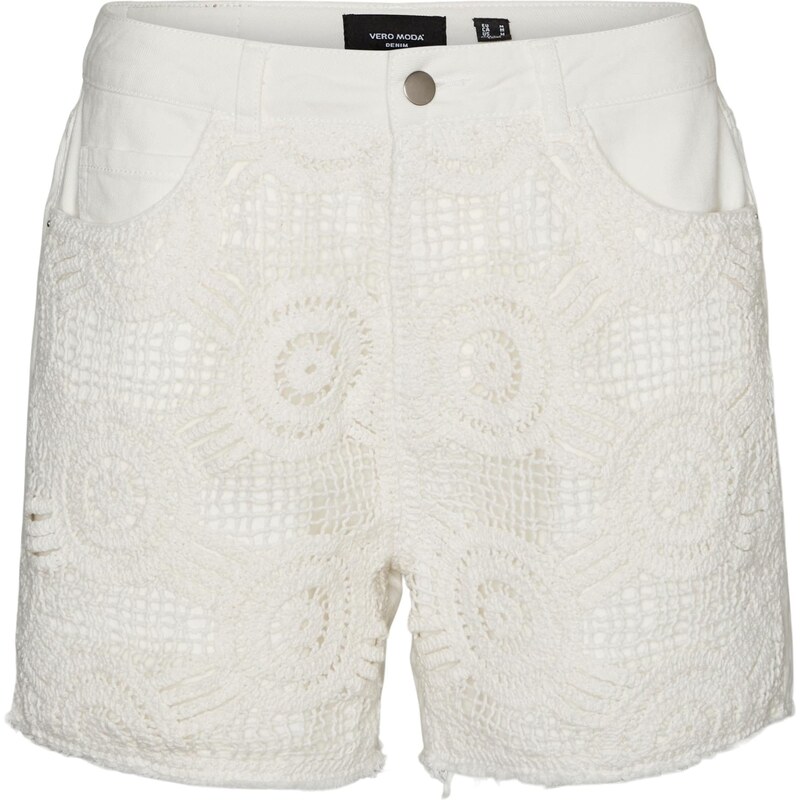 VERO MODA Kalhoty ZURI bílá
