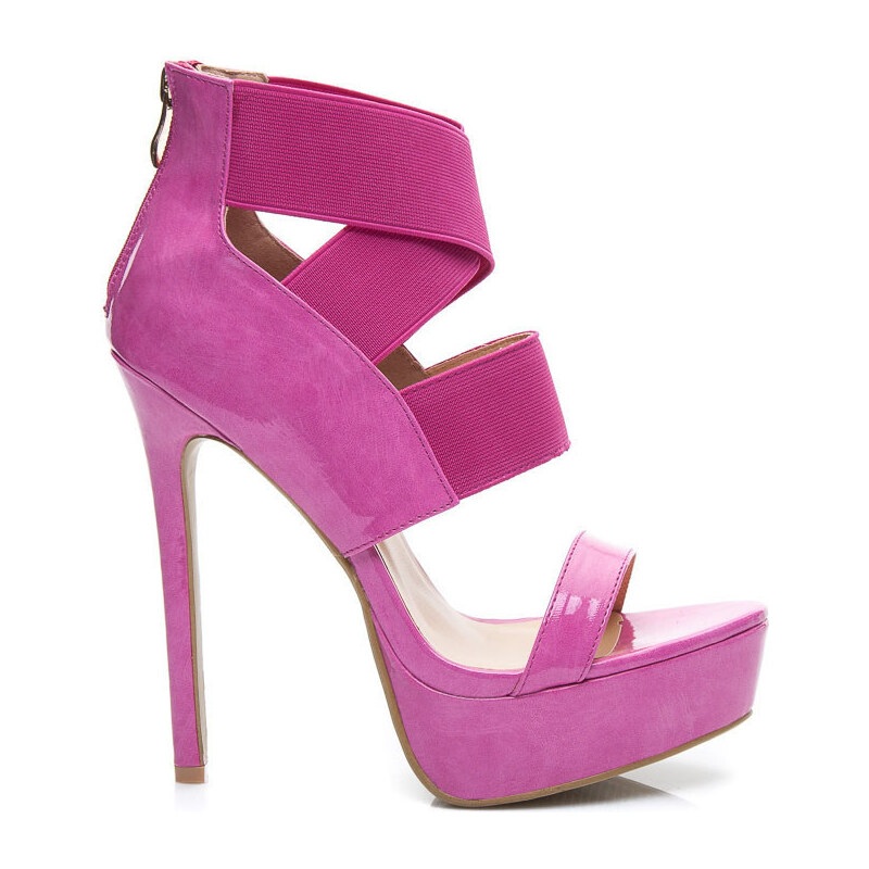 SERGIO TODZI Dokonalé růžové dámské sandály, vel. 38