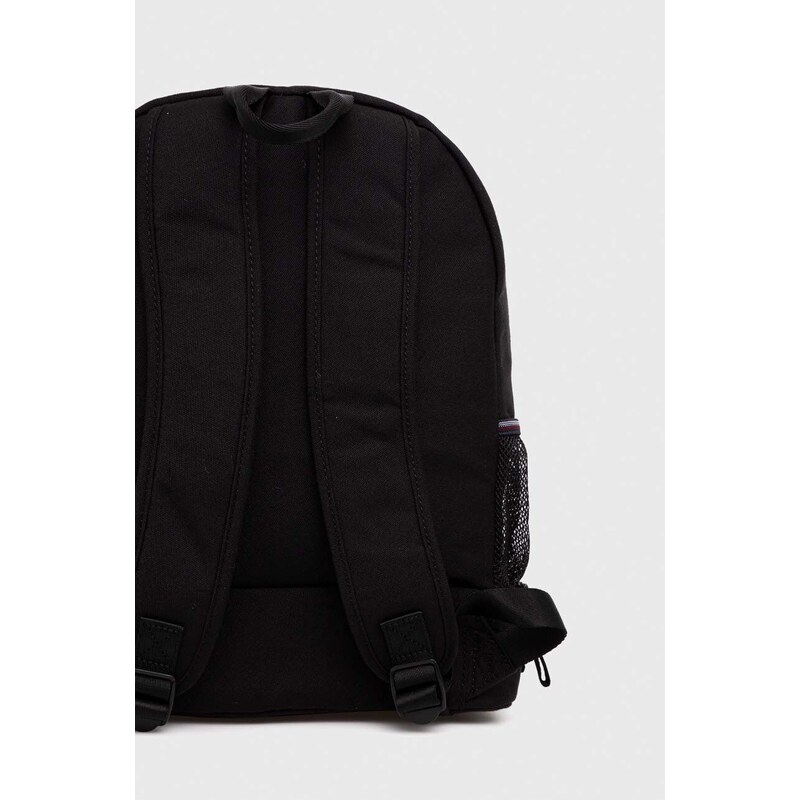 Dětský batoh Tommy Hilfiger černá barva, malý, s aplikací