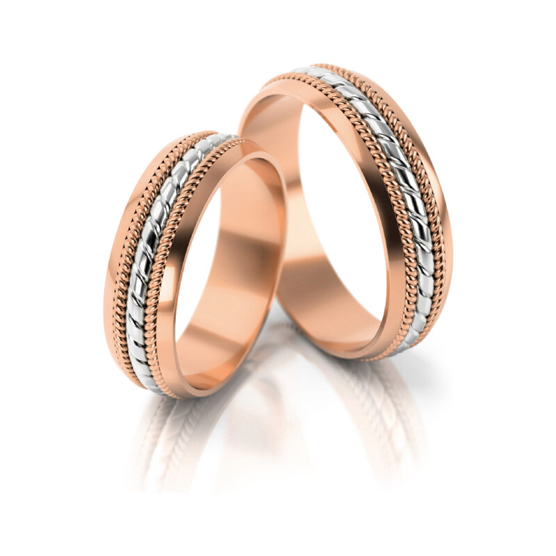 Linger Zlaté snubní prsteny 3069