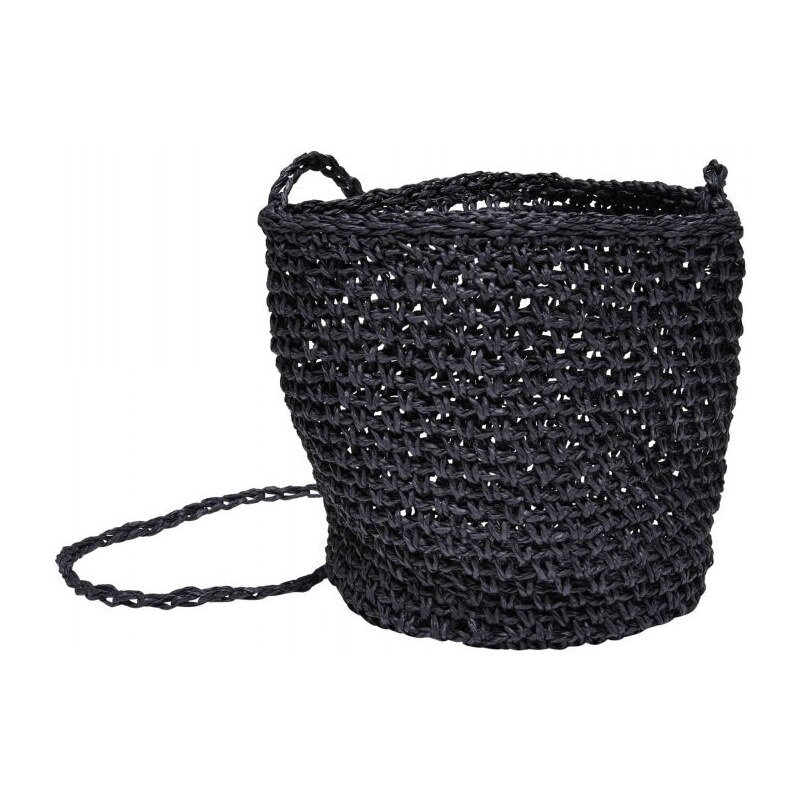 URBAN CLASSICS Mini Nature Bast Crossbody Bag - black