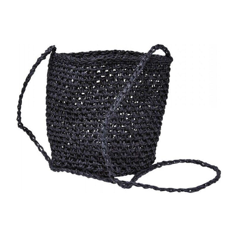 URBAN CLASSICS Mini Nature Bast Crossbody Bag - black