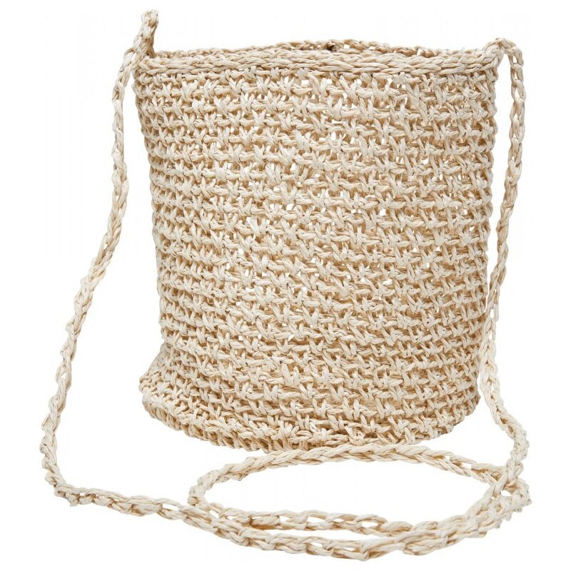 URBAN CLASSICS Mini Nature Bast Crossbody Bag - nature