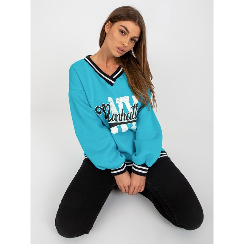 ex moda Sweatshirt-EM-BL-754.42P-blue