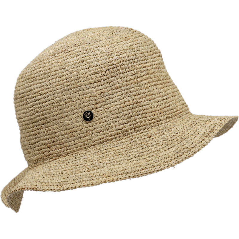 Dámský letní nemačkavý slaměný klobouk Favardi - Cloche