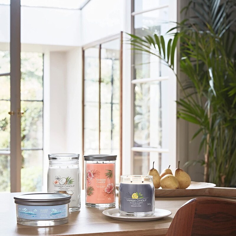 Yankee Candle vonná svíčka Signature Tumbler 5 knotů Ocean Air 340g