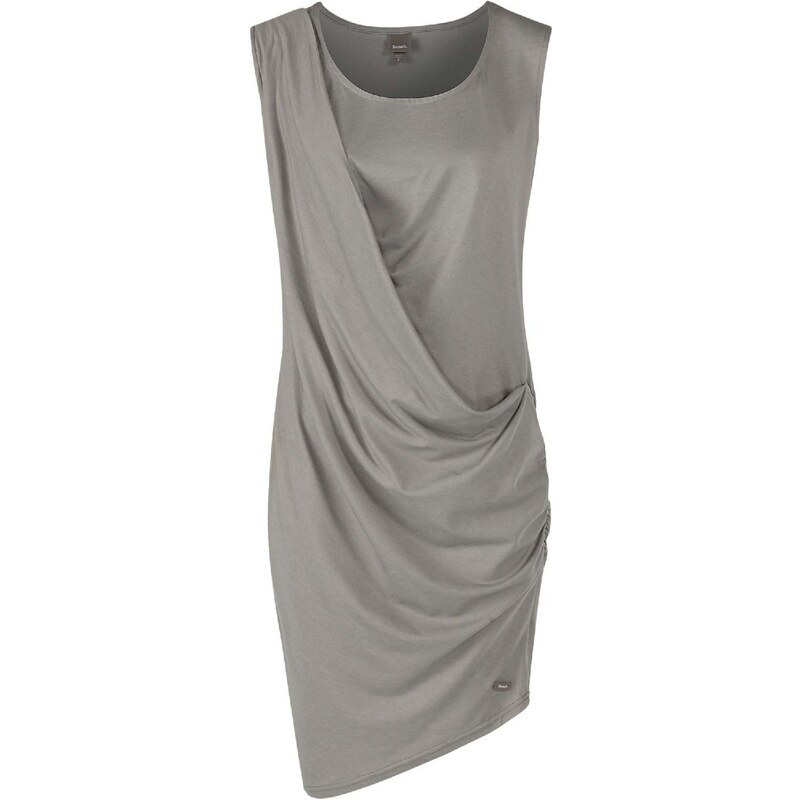 šaty BENCH - Wrapandfold Mid Grey (GY075)