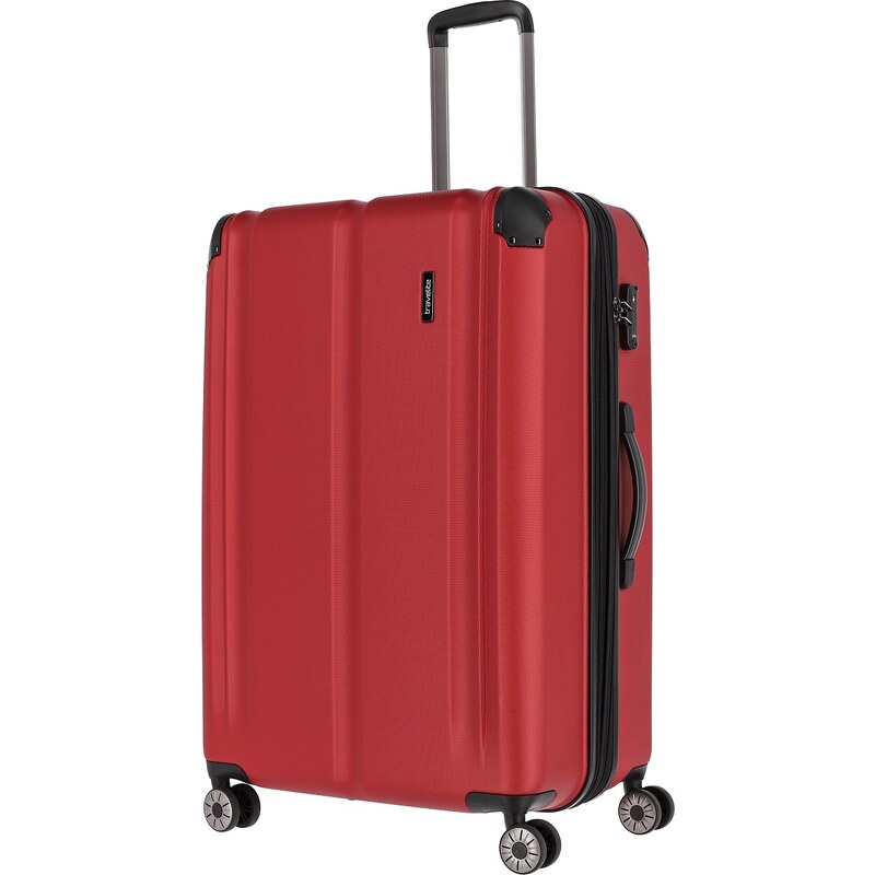 Velký cestovní kufr na kolečkách Travelite City 4wRed