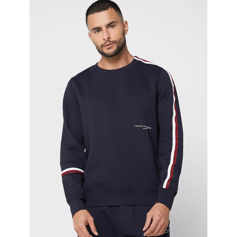 Tommy Hilfiger pánská tmavě modrá mikina
