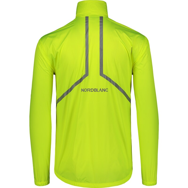 Nordblanc Žlutá pánská ultralehká sportovní bunda REFLECTIVE