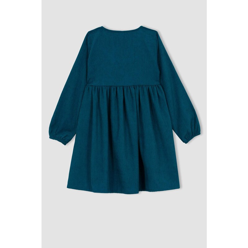 DEFACTO Long Sleeve Woven Dress