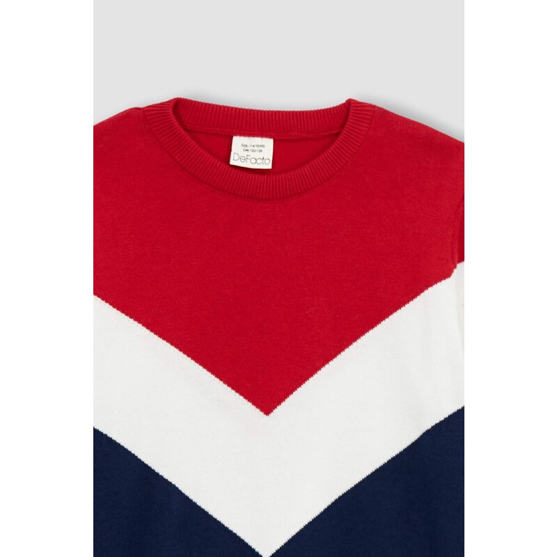 DEFACTO Boy Regular Fit Crew Neck Pullover