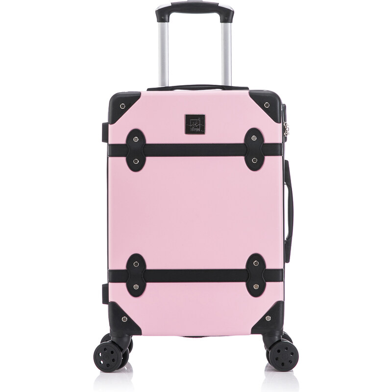 SEMI LINE Příruční kufr Vintage Pink/Black