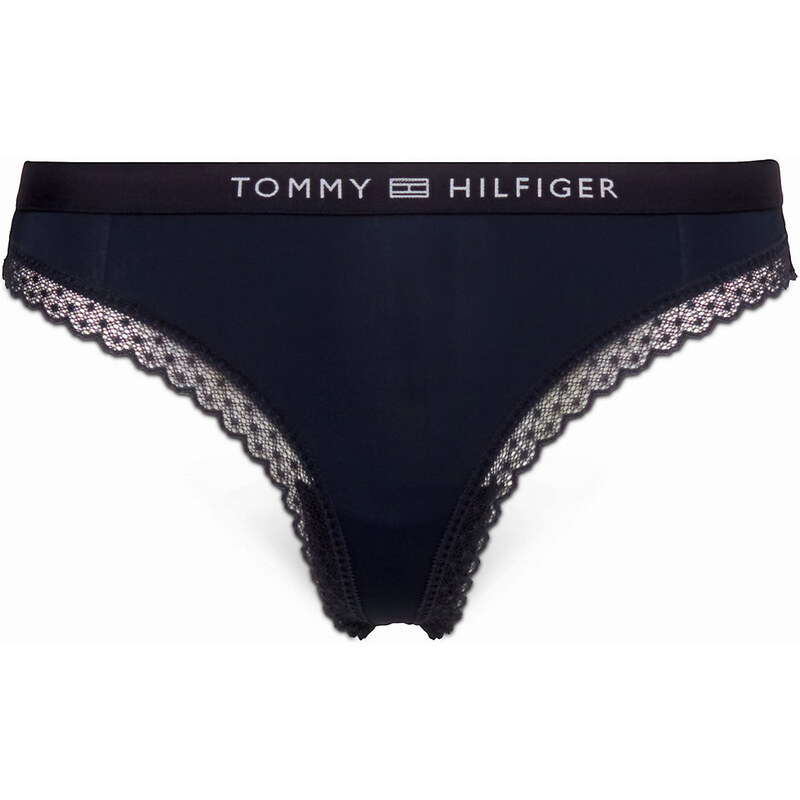 Tommy Hilfiger Dámská tanga Tonal Logo Lace