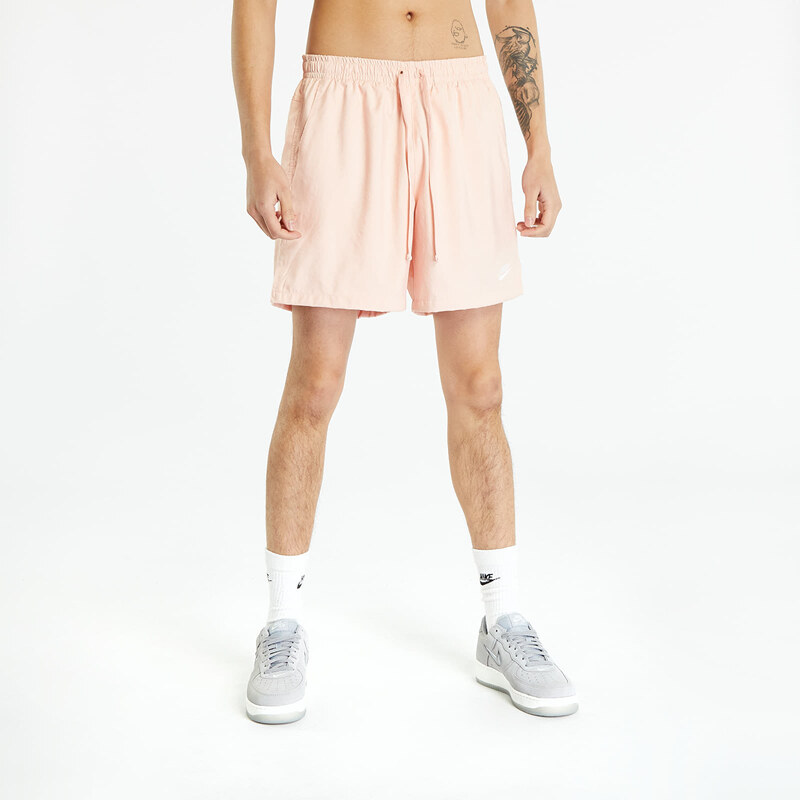 Pánské kraťasy Nike Sportswear Men's Woven Flow Shorts Arctic Orange/ White