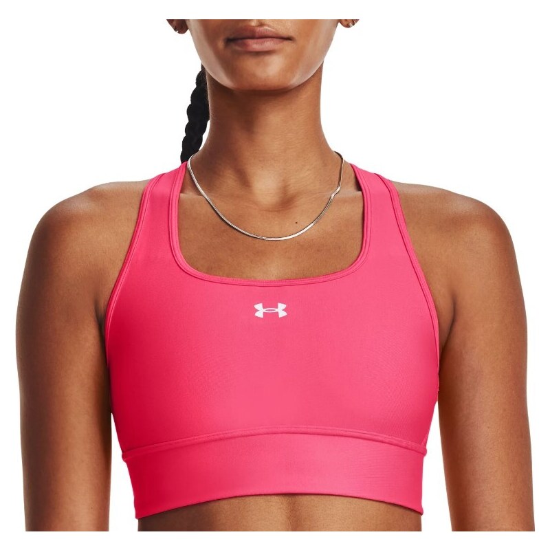 Under Armour Podprsenka Crossback Longline-PNK dámské 115624459