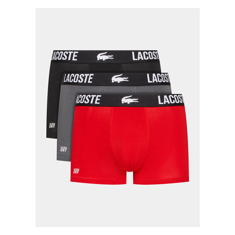 Sada 3 kusů boxerek Lacoste