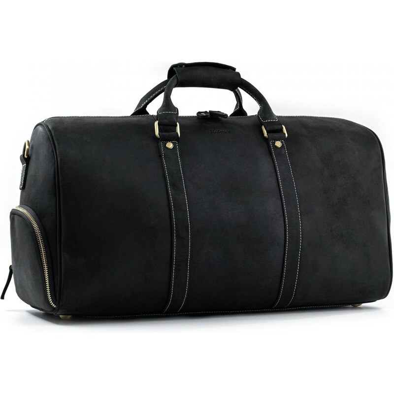 Černá cestovní taška Valmio Vintage