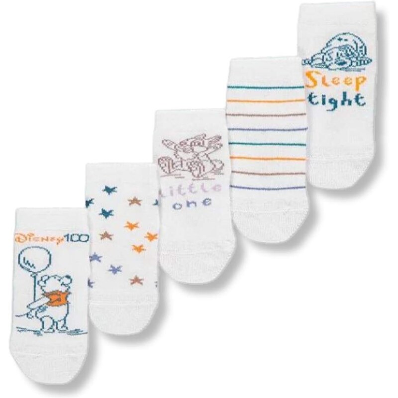 George Dětské ponožky se vzorem Disney, 5 párů