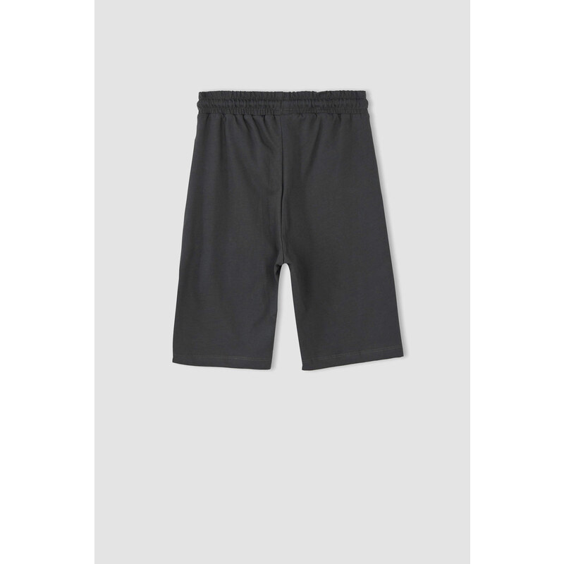 DEFACTO Boys Sweatshirt Fabric Shorts