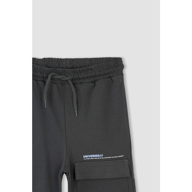 DEFACTO Boys Sweatshirt Fabric Shorts