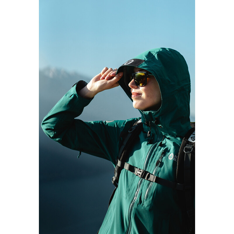 Nordblanc Zelená dámská 3LL outdoorová bunda SINGULAR