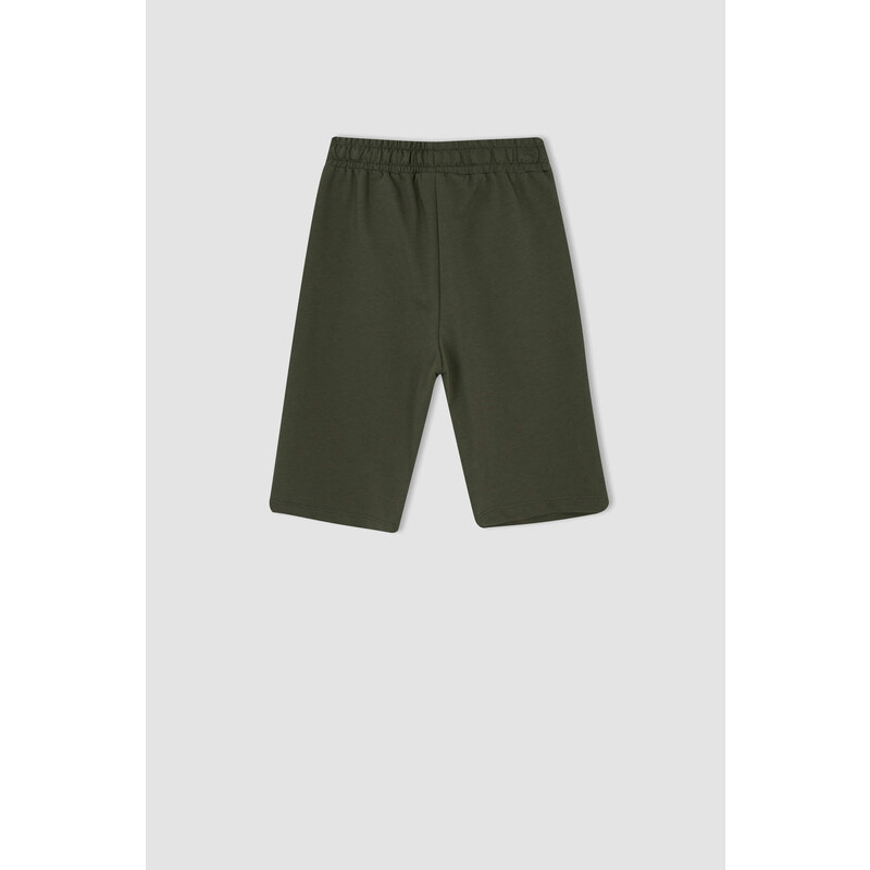 DEFACTO Boys' Flexible Waist Bermuda Shorts