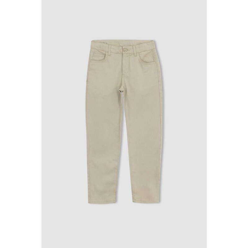 DEFACTO Boy Regular Fit Gabardine Trousers