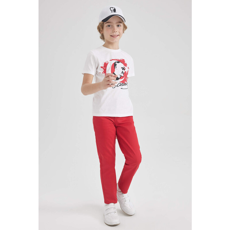 DEFACTO Boy Regular Fit Gabardine Trousers