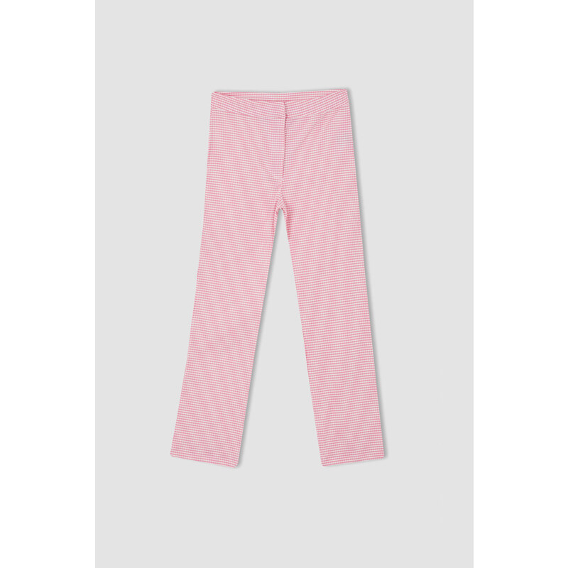 DEFACTO Crop Fit Cotton Trousers