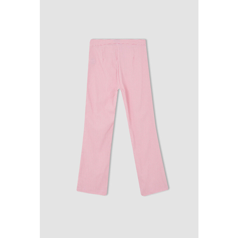 DEFACTO Crop Fit Cotton Trousers