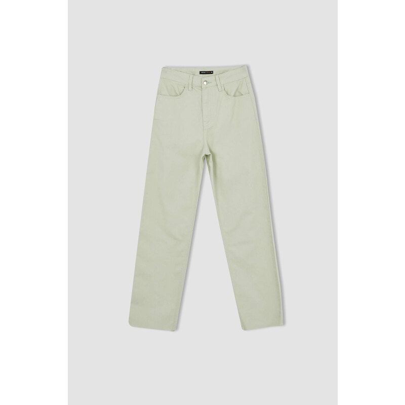 DEFACTO Straight Fit Trousers