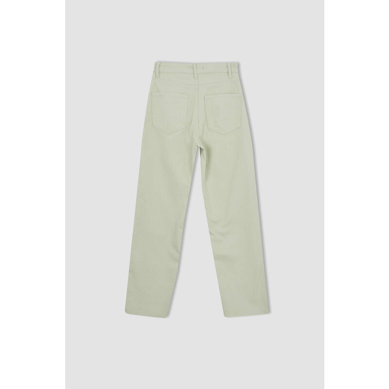DEFACTO Straight Fit Trousers
