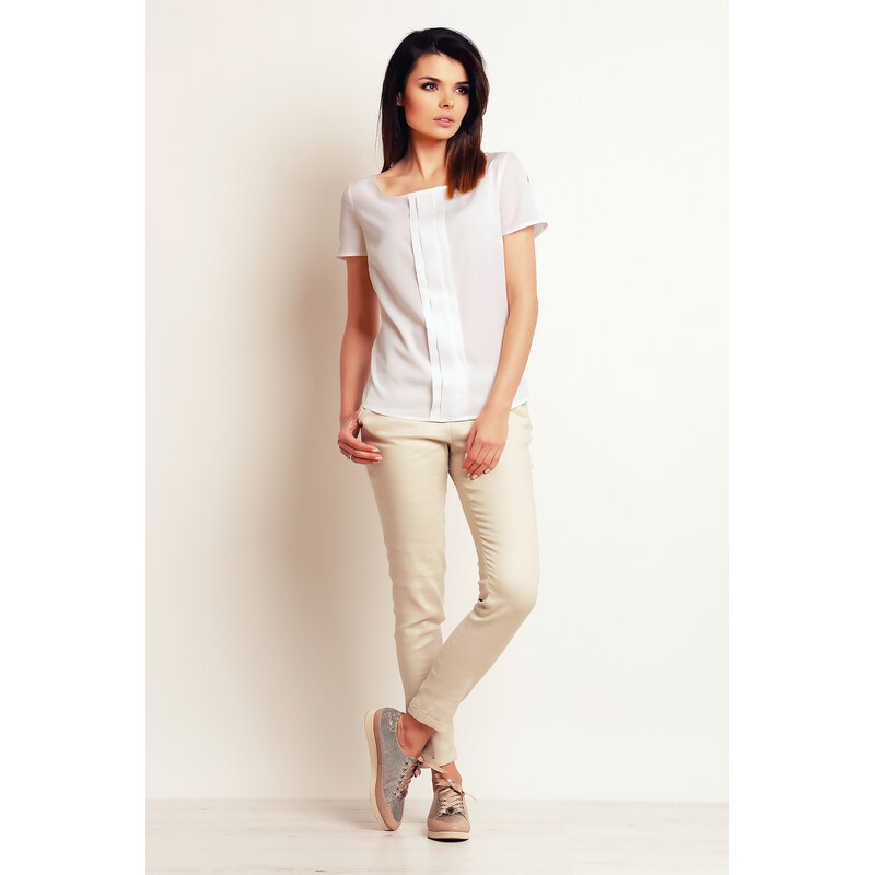 Infinite You Womans Blouse M098 Ecru