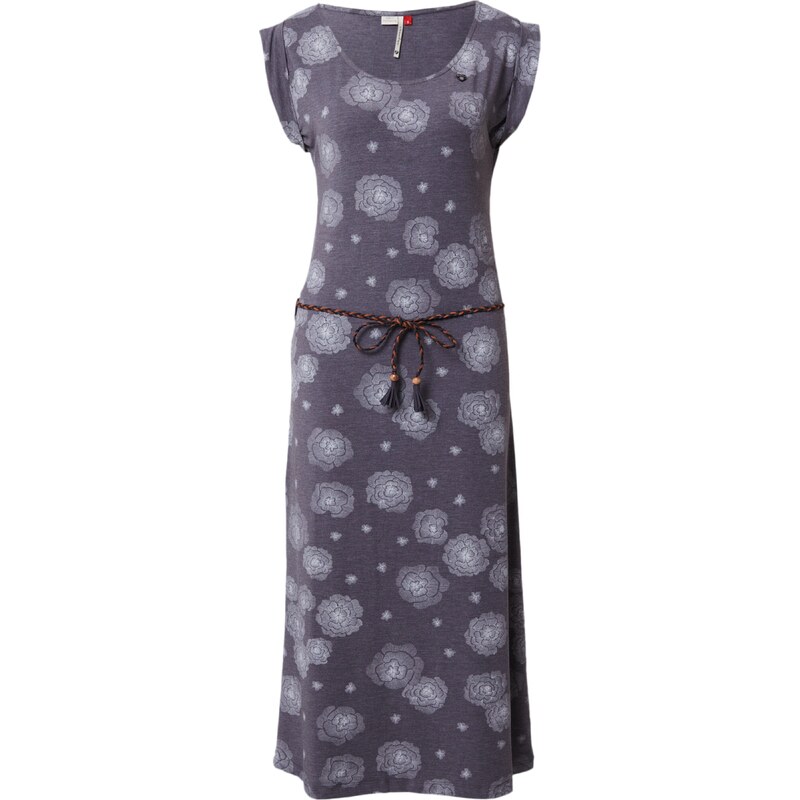 Ragwear Letní šaty tmavě šedá / bílá 109495412