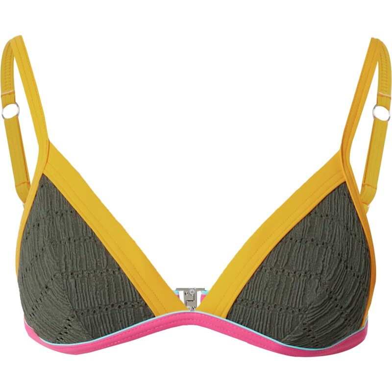 Banana Moon Horní díl plavek modrá / šafrán / khaki / pink