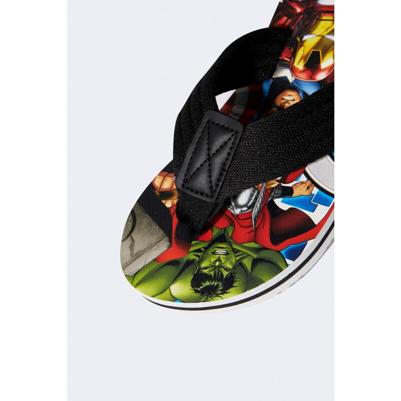 DEFACTO Avengers Print Flip Flops