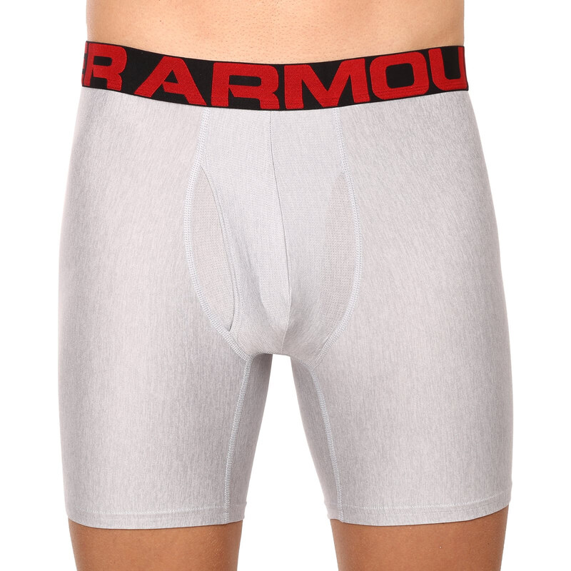 2PACK pánské boxerky Under Armour šedé (1363619 011)