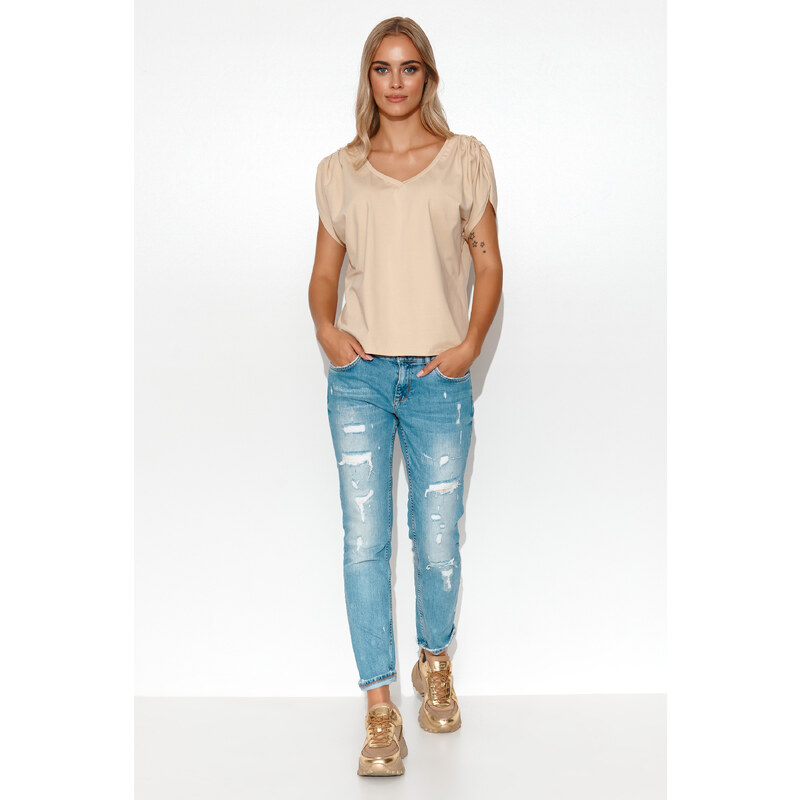 Makadamia Womans Blouse M774
