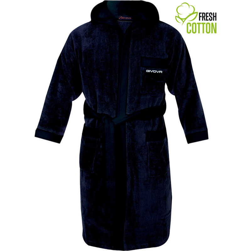Dětský bavlněný župan Givova Navy 3XS 109625624
